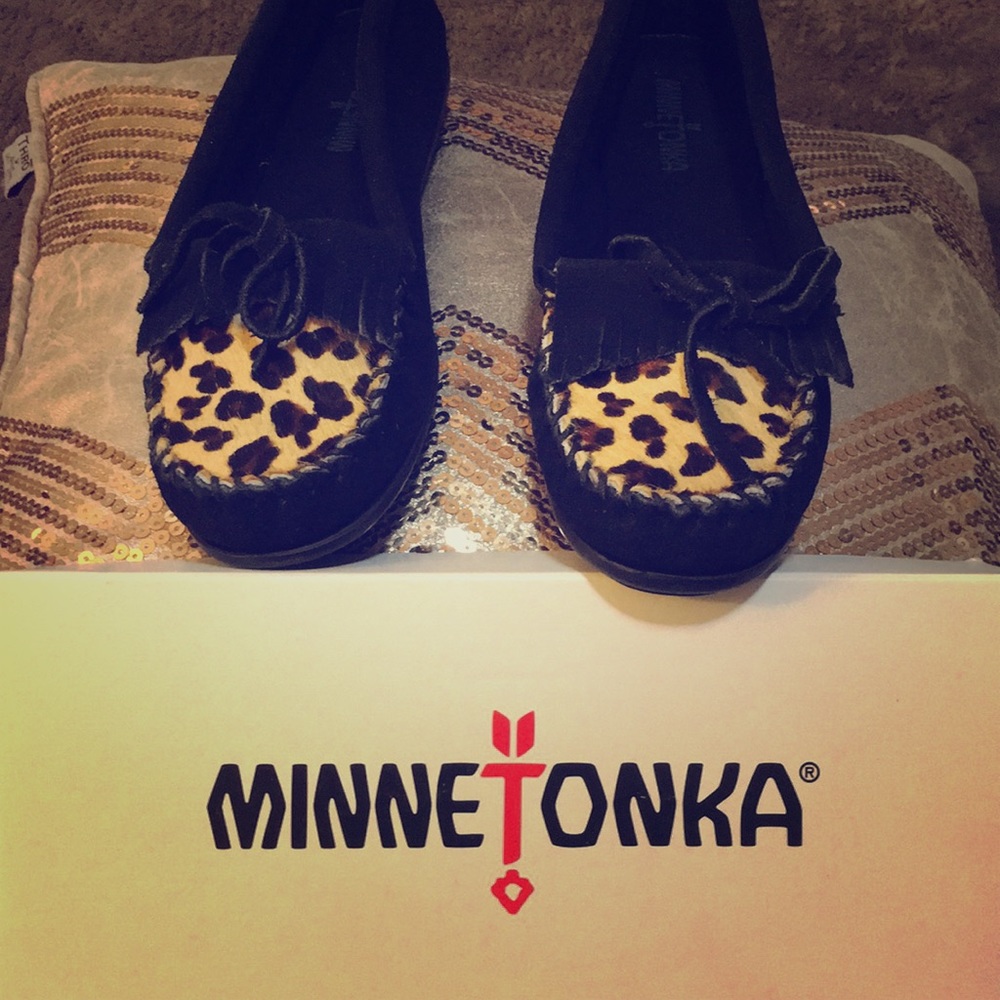 Cheetah Moccasins